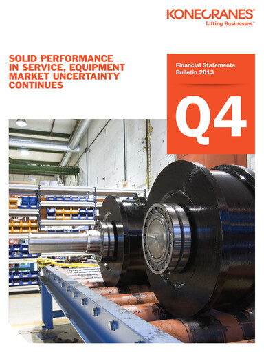Vorschaubild Konecranes
 Finanzmitteilung 2013