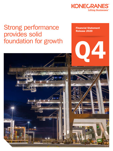 Vorschaubild Konecranes
 Finanzmitteilung 2020
