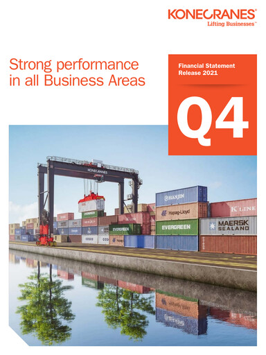 Vorschaubild Konecranes
 Finanzmitteilung 2021