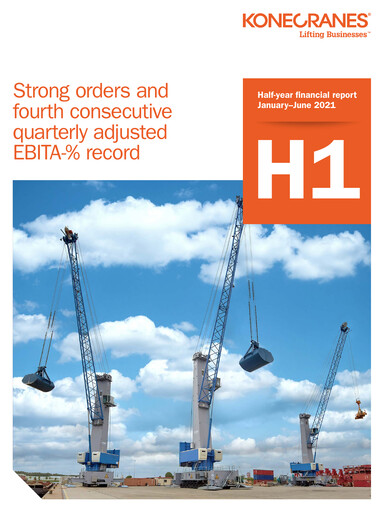 Thumbnail Konecranes
 Half-year Report 2021-h1