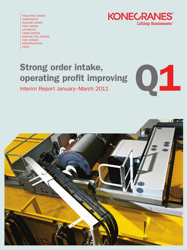 Thumbnail Konecranes
 Quarterly Report 2011-q1