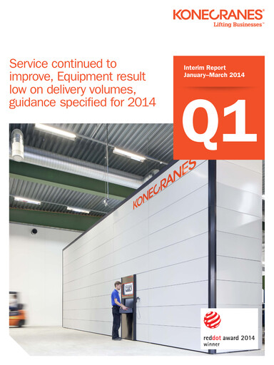 Thumbnail Konecranes
 Quarterly Report 2014-q1