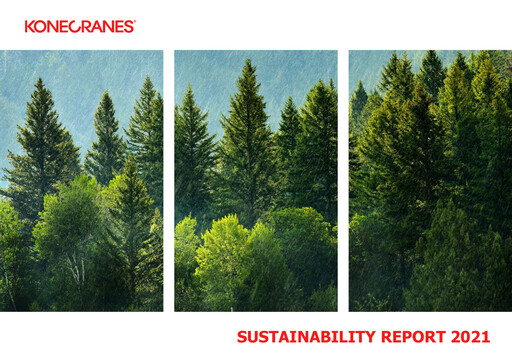 Thumbnail Konecranes
 Sustainability Report 2021