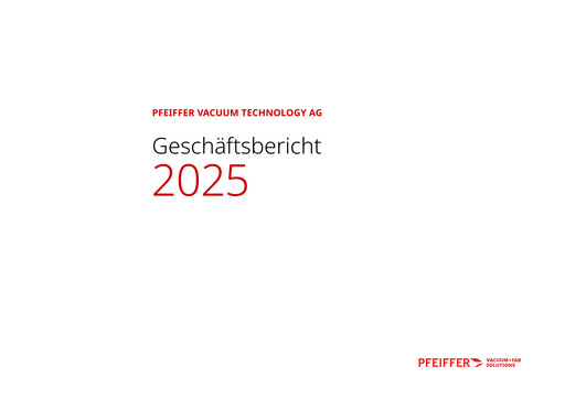 Thumbnail Pfeiffer Vacuum Annual Report 2025