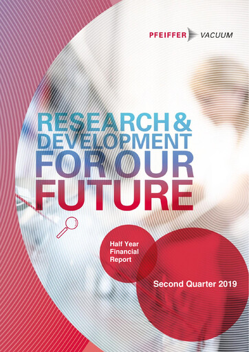 Thumbnail Pfeiffer Vacuum Half-year Report 2019-h1