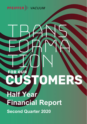 Thumbnail Pfeiffer Vacuum Half-year Report 2020-h1