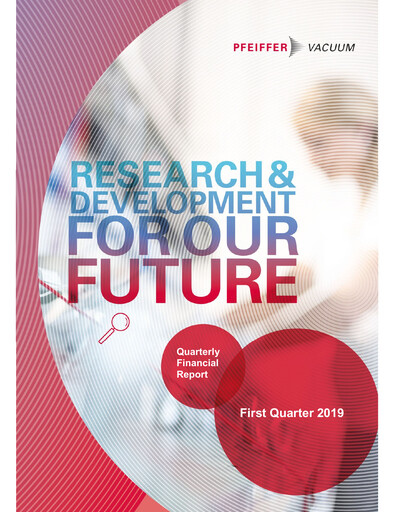 Thumbnail Pfeiffer Vacuum Quarterly Report 2019-q1