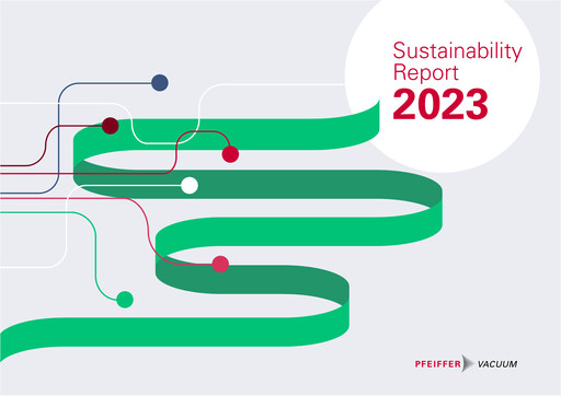 Thumbnail Pfeiffer Vacuum Sustainability Report 2023