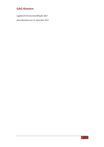 Thumbnail GAG Immobilien Financial Report 2017