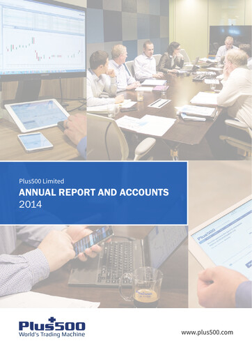 Thumbnail Plus500 Annual Report 2014