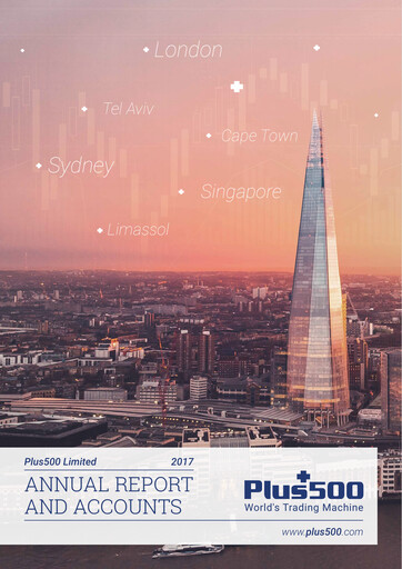 Thumbnail Plus500 Annual Report 2017
