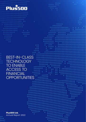 Thumbnail Plus500 Annual Report 2022