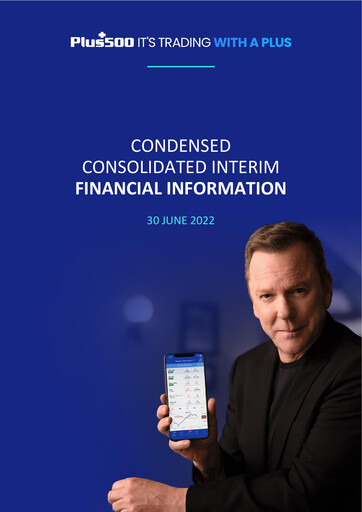 Miniature Plus500 Bilan financier 2022-h1