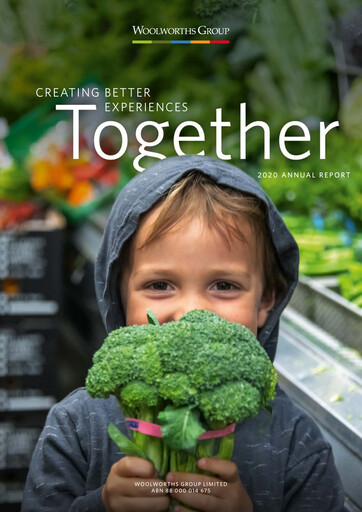 Thumbnail Woolworths Group Annual Report 2020