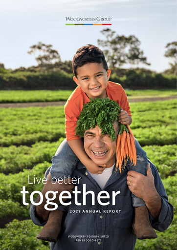 Thumbnail Woolworths Group Annual Report 2021