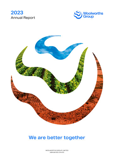 Thumbnail Woolworths Group Annual Report 2023