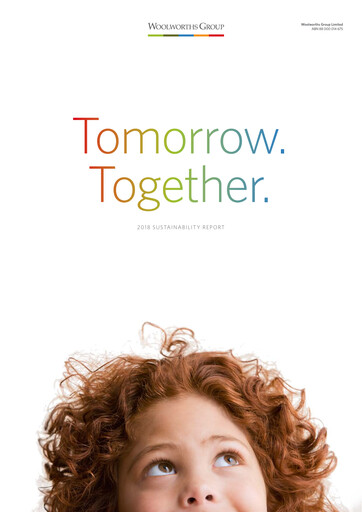Thumbnail Woolworths Group Sustainability Report 2018