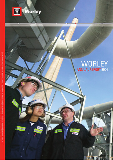 Miniature Worley Rapport annuel 2004