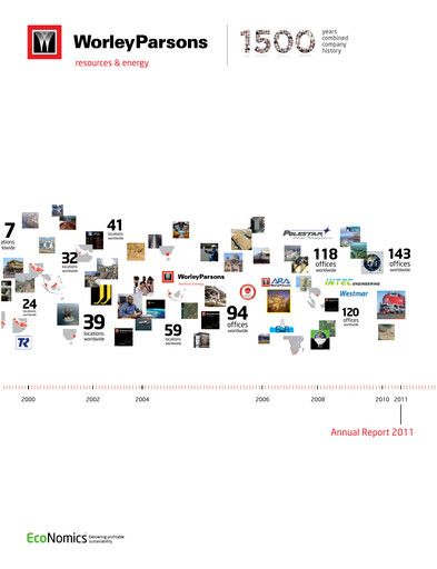 Miniature Worley Rapport annuel 2011