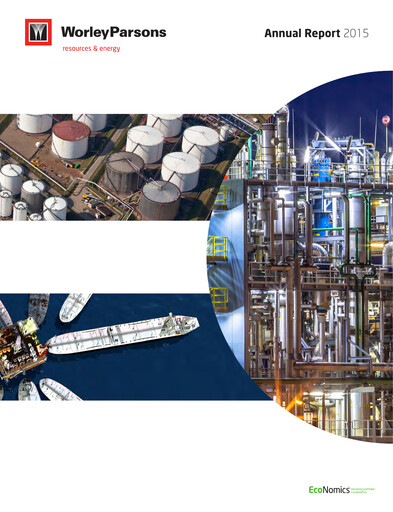 Miniature Worley Rapport annuel 2015