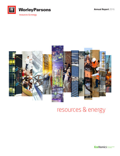 Miniature Worley Rapport annuel 2016