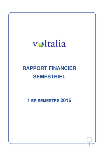 Miniature Voltalia Rapport semestriel 2016-h1