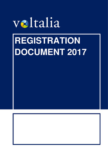 Vorschaubild Voltalia Universelles Registrierungsdokument 2017