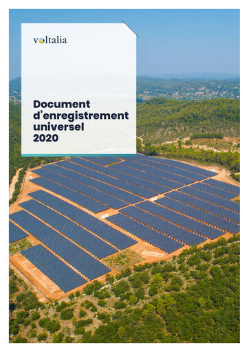 Vorschaubild Voltalia Universelles Registrierungsdokument 2020