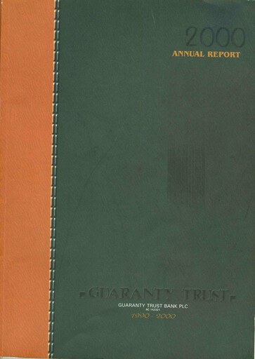 Thumbnail Guaranty Trust Bank
 Annual Report 2000