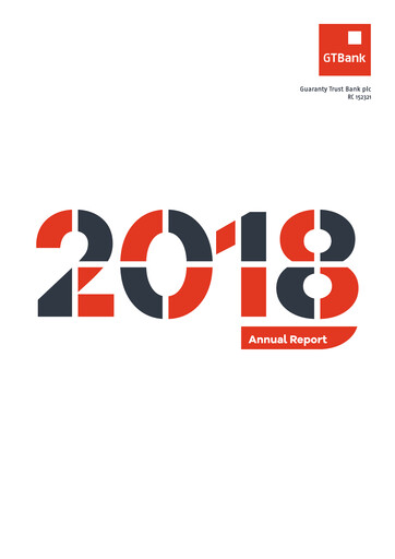 Thumbnail Guaranty Trust Bank
 Annual Report 2018