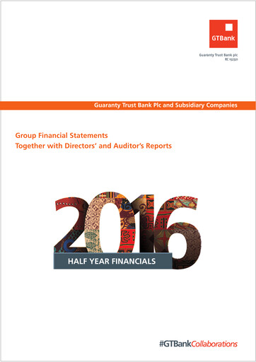 Thumbnail Guaranty Trust Bank
 Financial Statement 2016-h1