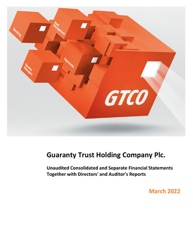 Thumbnail Guaranty Trust Bank
 Quarterly Report 2022-q1
