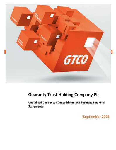 Thumbnail Guaranty Trust Bank
 Quarterly Report 2025-q3