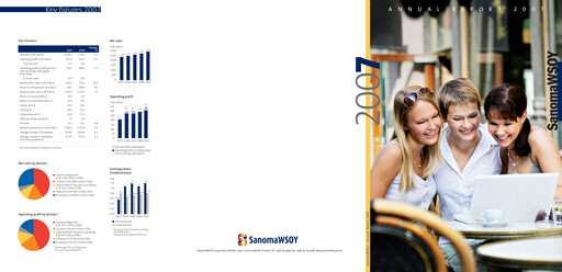 Thumbnail Sanoma
 Annual Report 2007