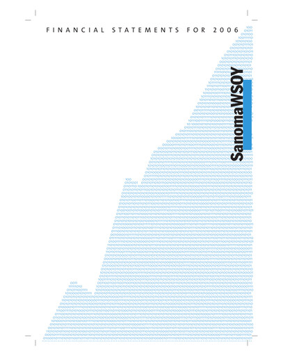Vorschaubild Sanoma
 Finanzmitteilung 2006