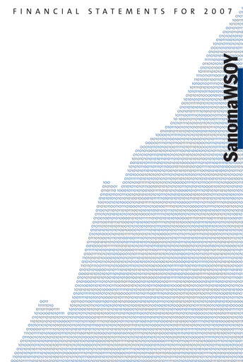 Vorschaubild Sanoma
 Finanzmitteilung 2007