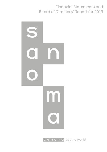 Vorschaubild Sanoma
 Finanzmitteilung 2013