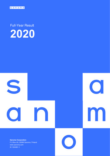 Vorschaubild Sanoma
 Finanzmitteilung 2020