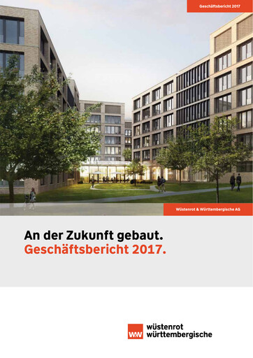 Miniature Wüstenrot & Württembergische Rapport annuel 2017