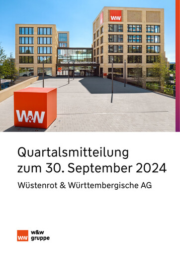 Thumbnail Wüstenrot & Württembergische Quarterly Report 2024-q3