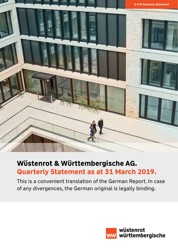 Thumbnail Wüstenrot & Württembergische Quarterly Report 2019-q1
