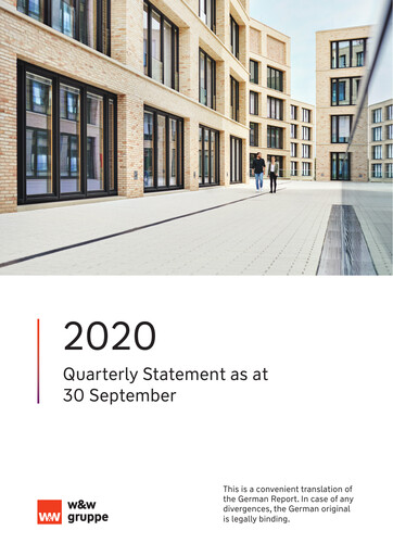 Thumbnail Wüstenrot & Württembergische Quarterly Report 2020-q3