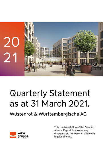 Thumbnail Wüstenrot & Württembergische Quarterly Report 2021-q1
