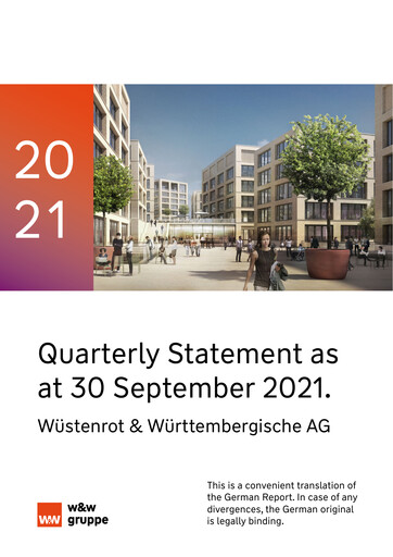 Thumbnail Wüstenrot & Württembergische Quarterly Report 2021-q3