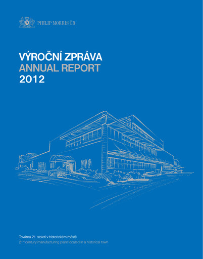 Thumbnail Philip Morris ČR Annual Report 2012