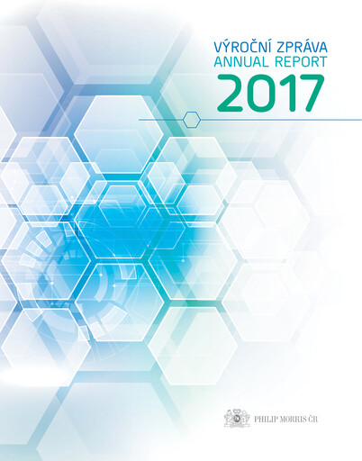 Miniature Philip Morris ČR Rapport annuel 2017