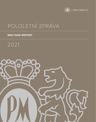 Thumbnail Philip Morris ČR Half-year Report 2021