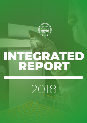 Thumbnail Laboratorios Farmaceuticos Rovi Annual Report 2018