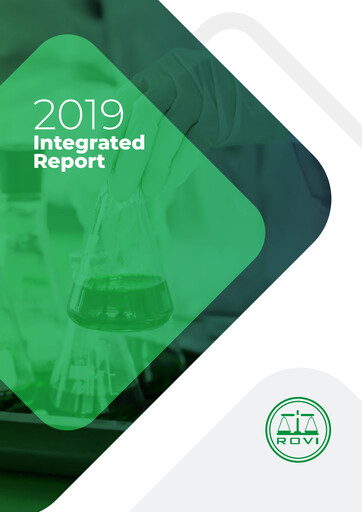 Thumbnail Laboratorios Farmaceuticos Rovi Annual Report 2019