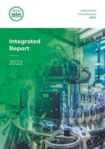 Thumbnail Laboratorios Farmaceuticos Rovi Annual Report 2022